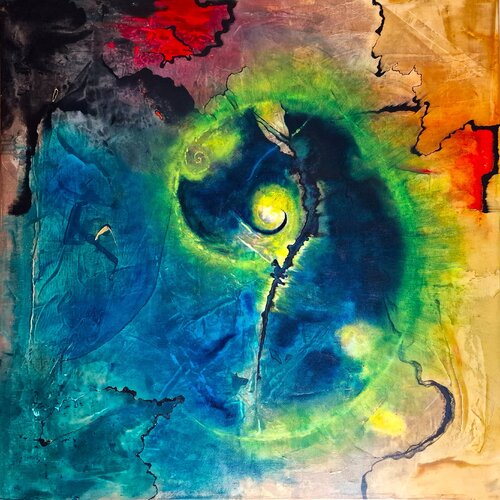 "Chaos, das uns trägt“ von Ingrid Reichenberger, Malerei kaufen auf Singulart
