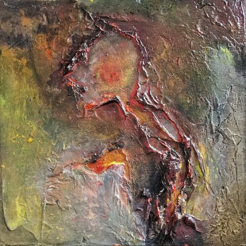 "Heilende Wunde" van Ingrid Reichenberger, Schilderij te koop op Singulart