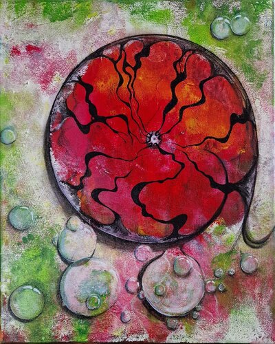 "Von innen zerschellt am Außen" von Ingrid Reichenberger, Malerei kaufen auf Singulart