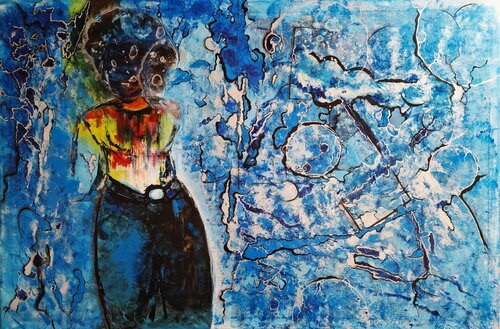 "Um uns herum" van Ingrid Reichenberger, Schilderij te koop op Singulart