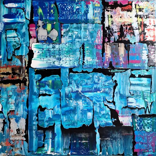 Neur-O-Rakel Nr. 01 di Ingrid Reichenberger, Pittura in vendita su Singulart