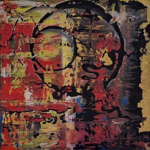 Neur-O-Rakel Nr. 04 di Ingrid Reichenberger, Pittura in vendita su Singulart