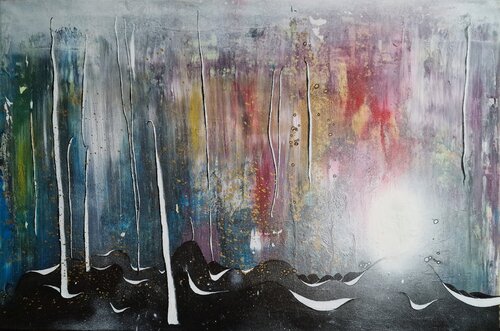 "Wurzeln des Himmels" van Ingrid Reichenberger, Schilderij te koop op Singulart