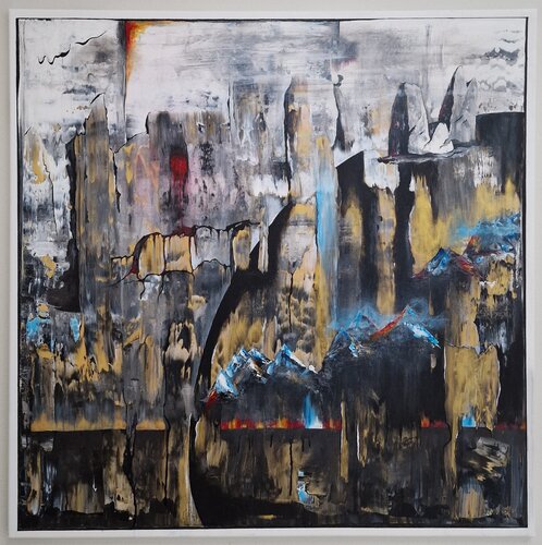 "Echo der Stille“ van Ingrid Reichenberger, Schilderij te koop op Singulart