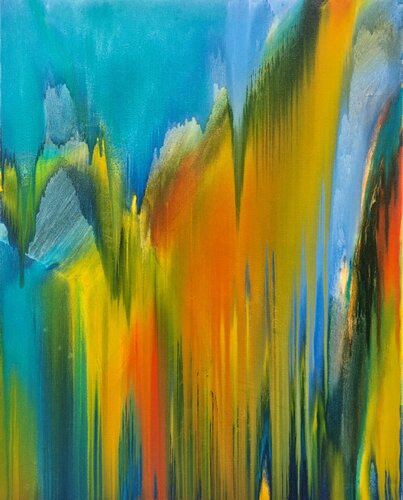 Im Regen di Herwig Port, Pittura in vendita su Singulart