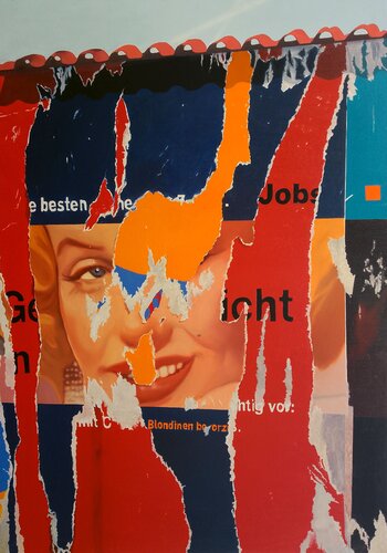 Die besten Jobs. Blondinen bevorzugt! von Herwig Port, Malerei kaufen auf Singulart