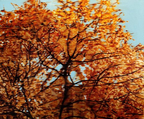 Goldener Herbst di Herwig Port, Pittura in vendita su Singulart