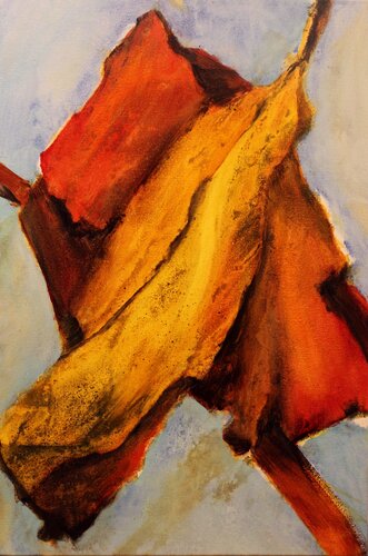 Schönheit der Vergänglichkeit Nr.1 von Herwig Port, Malerei kaufen auf Singulart