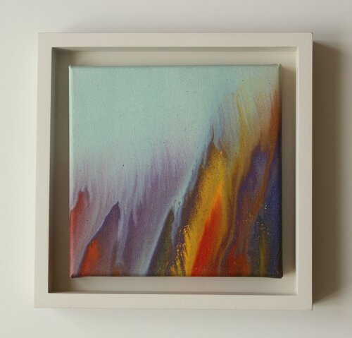 Züngelndes Rot by Herwig Port, Painting for Sale on Singulart