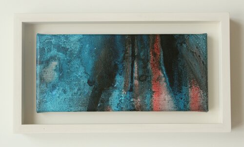 Winterblau di Herwig Port, Pittura in vendita su Singulart