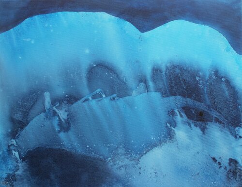 Frozen blue Herwig Port