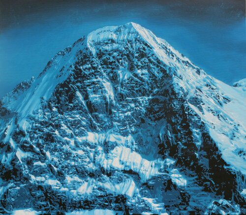 Eiger Nordwand van Herwig Port, Schilderij te koop op Singulart