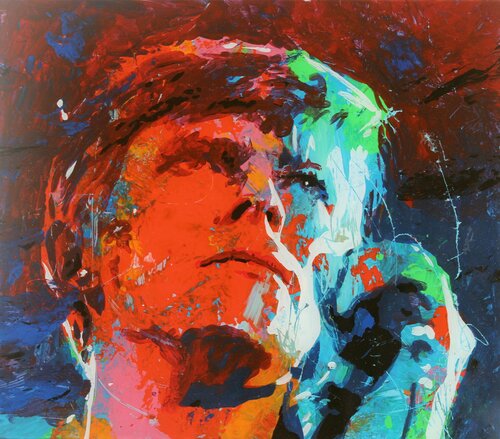 David Bowie van Herwig Port, Schilderij te koop op Singulart