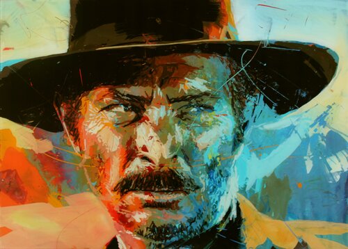 Lee Van Cleef von Herwig Port, Malerei kaufen auf Singulart