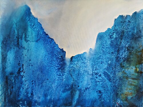 Eis im Gegenlicht von Herwig Port, Malerei kaufen auf Singulart