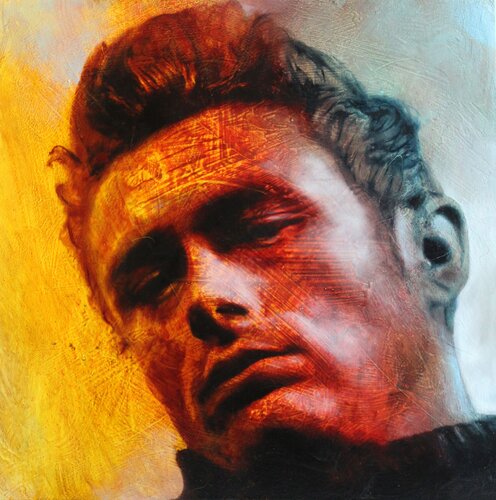James Dean by Herwig Port, Painting for Sale on Singulart