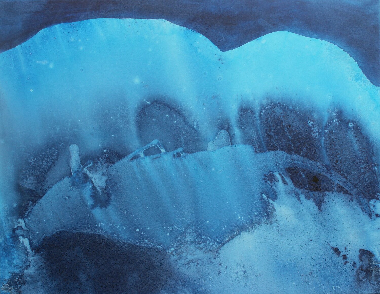 Frozen blue Herwig Port