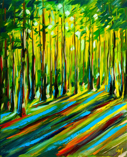 Back to Nature van Emanuel Titus Marginean, Schilderij te koop op Singulart