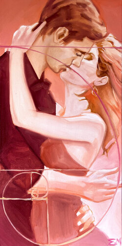 The Kiss by Emanuel Titus Marginean, Painting for Sale on Singulart