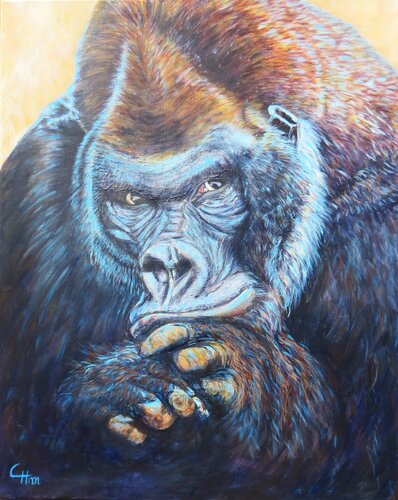 JE TE RESSEMBLE by Chantal Martin, Painting for Sale on Singulart