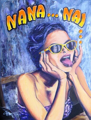 NANA... NA! von Chantal Martin, Malerei kaufen auf Singulart