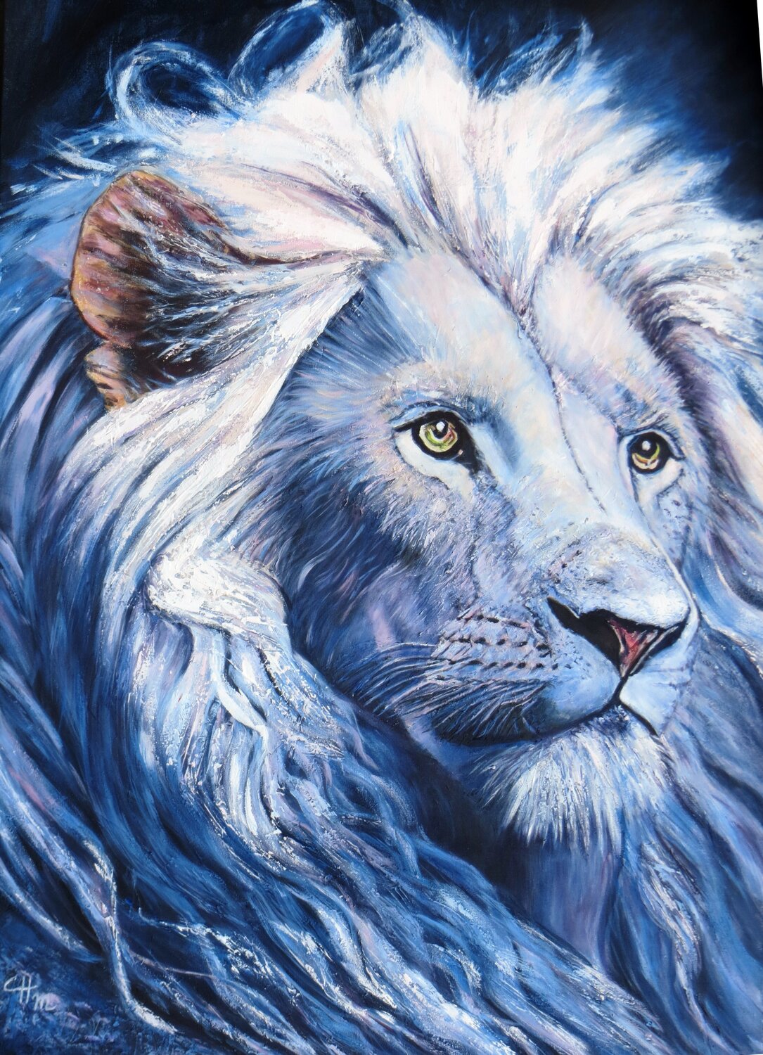 LE LION BLANC Chantal Martin
