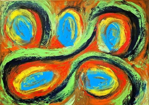 Schmetterling di Bina Sommer, Pittura in vendita su Singulart