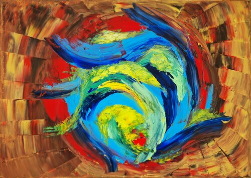 Fisch di Bina Sommer, Pittura in vendita su Singulart
