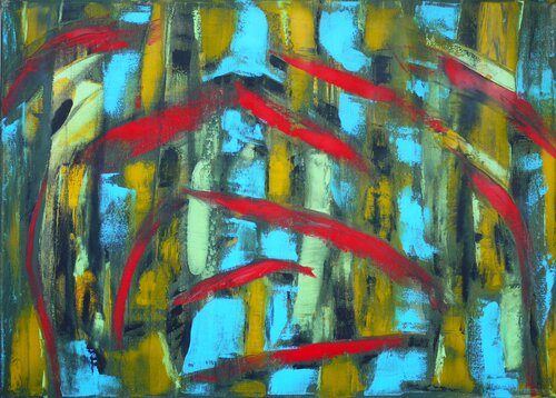 Vogel di Bina Sommer, Pittura in vendita su Singulart