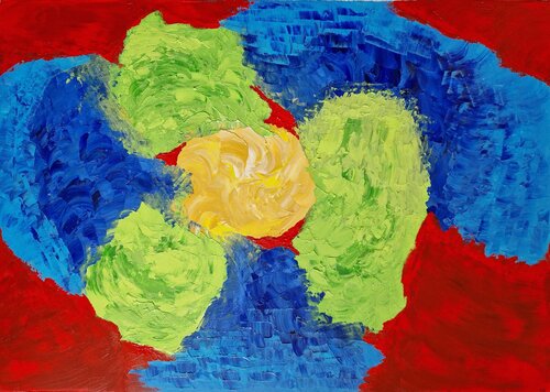 Wolken di Bina Sommer, Pittura in vendita su Singulart