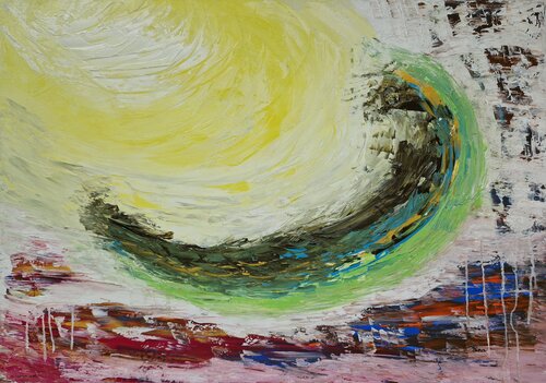 Sonne van Bina Sommer, Schilderij te koop op Singulart