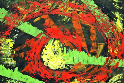 Wirbelwind di Bina Sommer, Pittura in vendita su Singulart