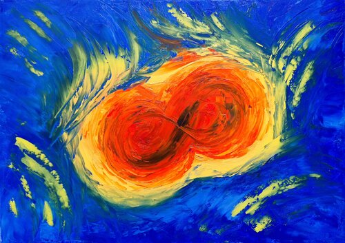 Unendlich von Bina Sommer, Malerei kaufen auf Singulart