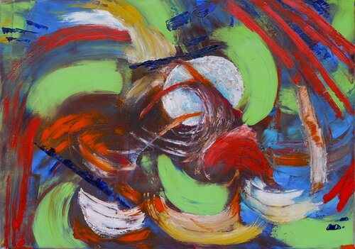 Mond van Bina Sommer, Schilderij te koop op Singulart