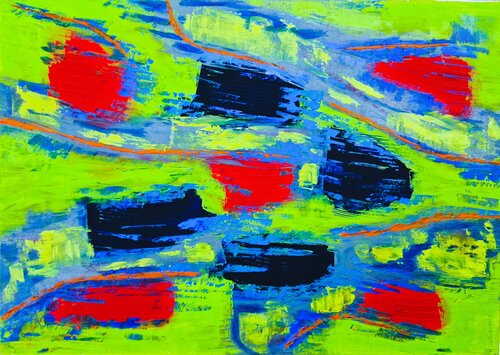 Fäden de Bina Sommer, Pintura a la venta en Singulart