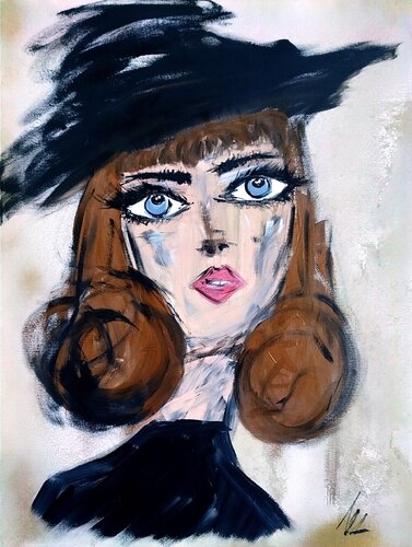 ODETTE by Francesca Arces, 회화 for Sale on Singulart