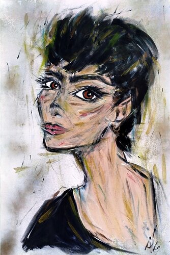 SABRINA by Francesca Arces, Painting for Sale on Singulart