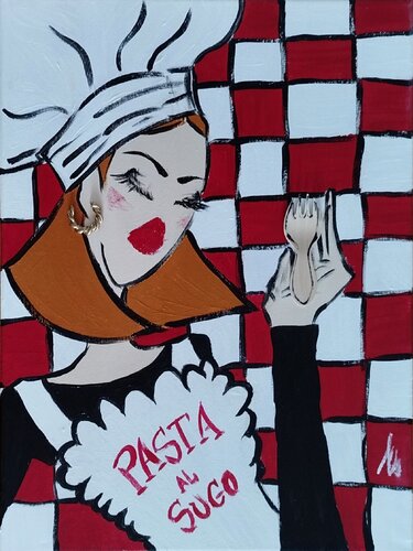 PASTA AL SUGO by Francesca Arces, 회화 for Sale on Singulart