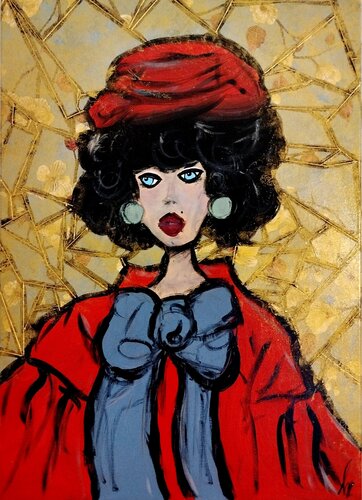 LADY FLAME by Francesca Arces, Painting for Sale on Singulart
