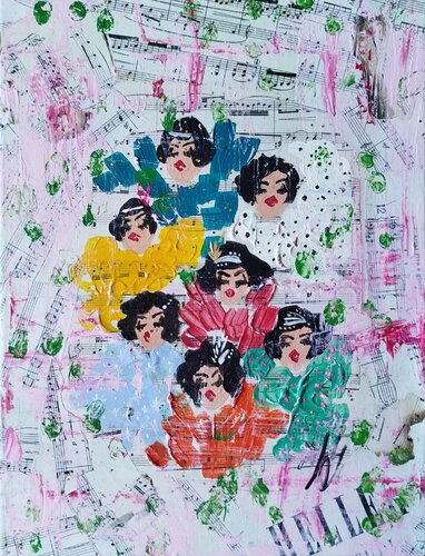 CABARET by Francesca Arces, 회화 for Sale on Singulart