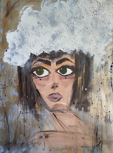 OVERTHINKING by Francesca Arces, Painting for Sale on Singulart