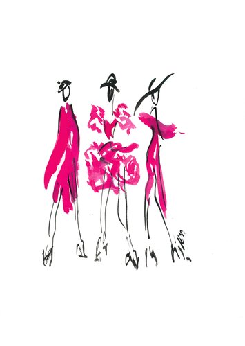 FUCSIA by Francesca Arces, Painting for Sale on Singulart