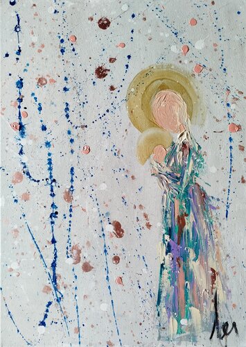 MATERNITÀ by Francesca Arces, Painting for Sale on Singulart