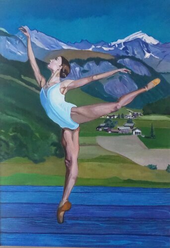 Dalla Terra al Cielo von Luigi Abbiati, Malerei kaufen auf Singulart