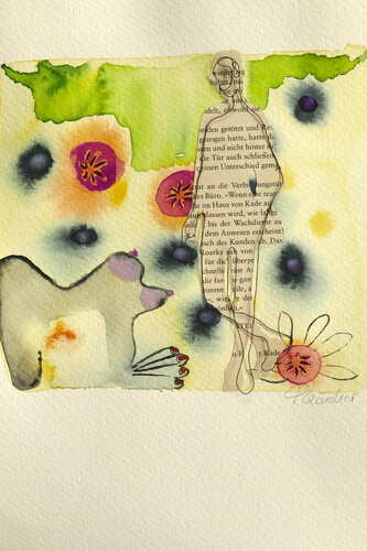 Garten Eden von Petra Kärcher, Werk auf Papier kaufen auf Singulart