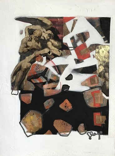 Dialogue avec l’ange von Sarah Lanyi, Malerei kaufen auf Singulart