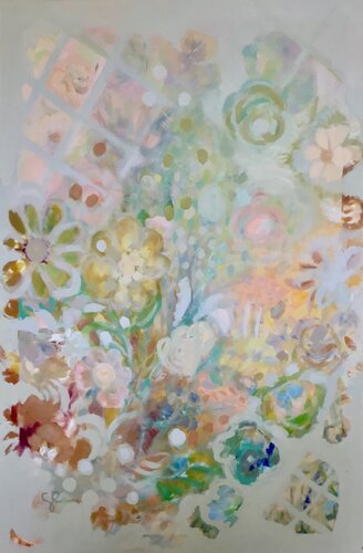 Fleurs by Sarah Lanyi, Painting for Sale on Singulart