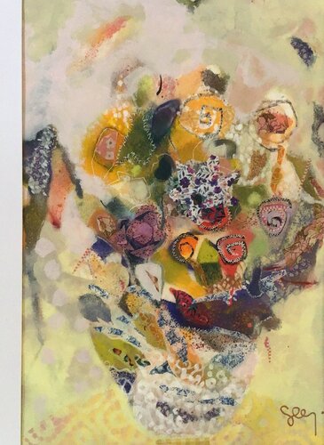 Bouquet di Sarah Lanyi, Opera su carta in vendita su Singulart