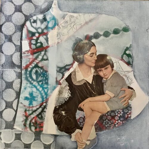 Protéger les enfants di Sarah Lanyi, Pittura in vendita su Singulart