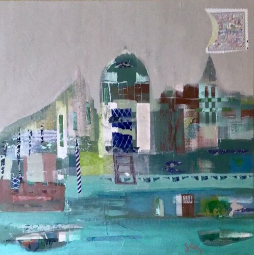 Souviens toi de Malta van Sarah Lanyi, Schilderij te koop op Singulart